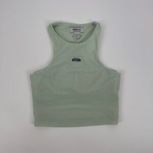 Adidas Cropped Green Tank